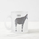 Buscar jirafa del dibujo animado tazas África