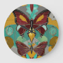 Buscar flauta relojes de pared Flor