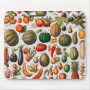 Buscar frutas y verduras alfombrillas de raton Rojo