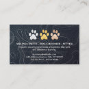 Buscar adopción tarjetas de visita Veterinario