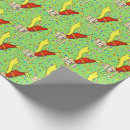 Buscar super héroe papel de regalo Verde