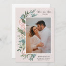Buscar floral save the date invitaciones Vintage