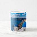 Buscar santorini tazas Cúpulas azules