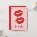 Buscar labios rojos tarjetas Amor