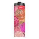 Buscar flores decorativas tazas Rojo