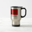Buscar bandera de marruecos tazas Marroquí