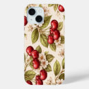Buscar flores rojas iphone fundas Diseño botánico