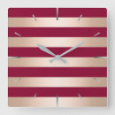 Buscar burdeos relojes de pared Minimalista