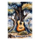 Buscar guitarra acústica posters Árbol