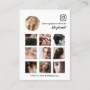 Buscar instagram tarjetas de visita Moderno