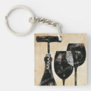 Buscar botella de vino llaveros Contemporáneo