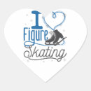 Buscar hielo corazon pegatinas Patinador de hielo