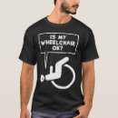 Buscar sillas de ruedas camisetas Inconveniente