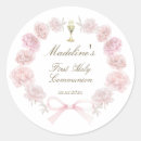 Buscar flores del vintage pegatinas Rosa