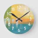 Buscar fruta cítrica relojes de pared Moderno