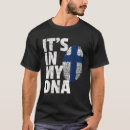 Buscar bandera de finlandia camisetas Dna
