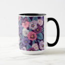 Buscar flores del pensamiento tazas Jardín