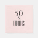 Buscar 50 años servilletas Cincuenta