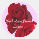 Buscar rosas rojos pegatinas Amor