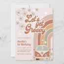 Buscar hippie invitaciones Fiesta groovy