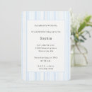 Buscar azul claro y blanco invitaciones Para ella