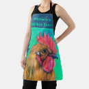 Buscar del pollo delantales Acuarela