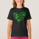 Buscar el día de san patricio camisetas Corazón