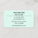 Buscar diseño web tarjetas de visita Sencillo