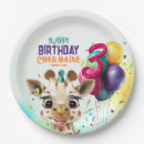 Buscar giraffe papel platos Moderno