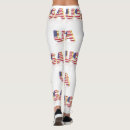 Buscar patriótico leggings Vestir