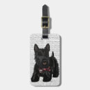 Buscar scottish terrier etiquetas para maletas Flores