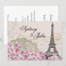 Buscar vintage parís invitaciones Torre de eiffel