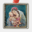 Buscar la virgen y el niño adornos Ornamento