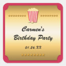 Buscar palomitas de maíz pegatinas Rojo