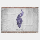 Buscar del pavo real mantas cobertores Moderno