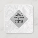 Buscar mármol blanco y negro tarjetas de visita Clientes