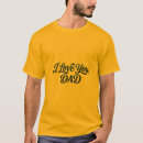 Buscar te quiero papá camisetas Tipografía