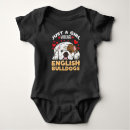 Buscar bulldog inglés bebe ropa Divertido