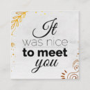 Buscar placer tarjetas de visita Elegante