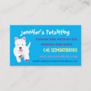 Buscar westie tarjetas de visita Cachorro