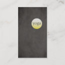 Buscar instructor yoga de tarjetas de visita General y unisex