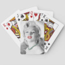 Buscar coche carreras de barajas de cartas Marilyn