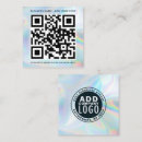 Buscar información tarjetas de visita Código qr