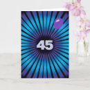 Buscar 45 años tarjetas General y unisex