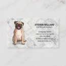 Buscar el sentarse tarjetas de visita Animal