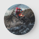 Buscar ciclistas relojes de pared Motocicleta