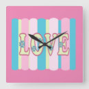 Buscar dormitorio adolescente relojes de pared Femenino