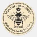 Buscar tarro de miel pegatinas Abeja