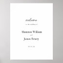 Buscar señalización del boda posters Signo de boda