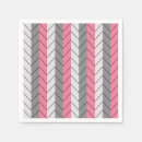 Buscar zigzag blanco y negro servilletas Rayas